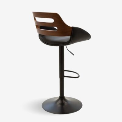Bar stool zen black