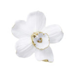 KARE Wall Decoration Orchid White 24x25cm