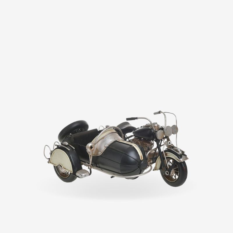 Decoration Metal Tricycle Black Decoration Metal Tricycle Black
