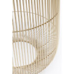 KARE Side Table Beam White Marble Brass d32cm - Image 10