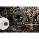 KARE Side Table Beam White Marble Brass d32cm - Image 6