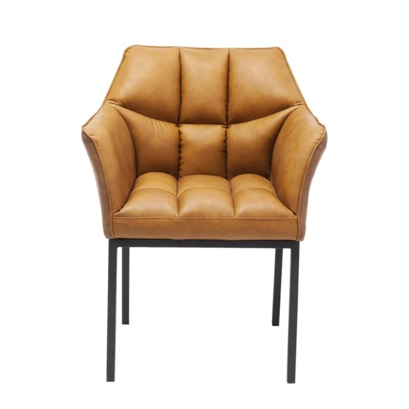 Chair with armrest thinktank brown (4)