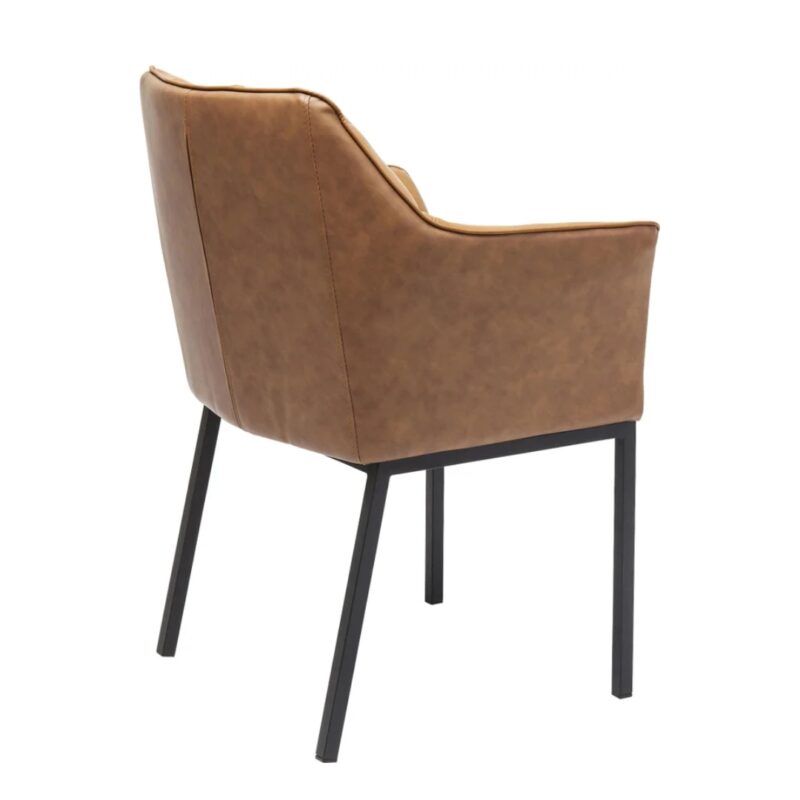 Chair with armrest thinktank brown (5)