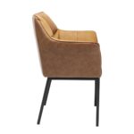 Chair with armrest thinktank brown (6)