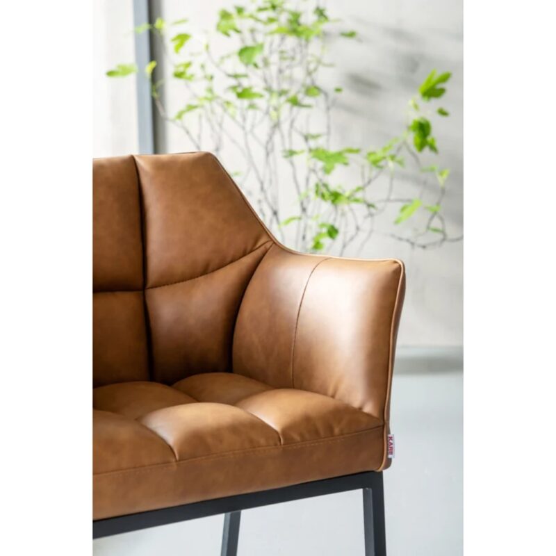 Chair with armrest thinktank brown (8)