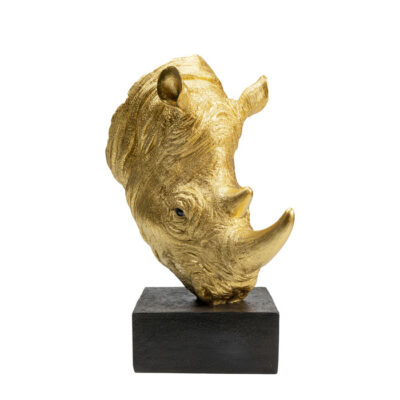 KARE Deco Object Rhino Gold 51cm