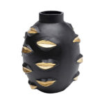 KARE Black Gold Lips 20cm_3