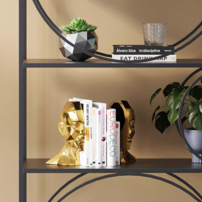 KARE Bookend Face (2/Set)_1