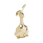 KARE Deco Figurine Bunny Gold 37cm_3