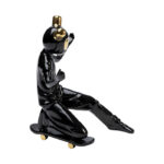 KARE Deco Figurine Skating Astronaut Black 21_2