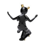 KARE Deco Figurine Skating Astronaut Black 21_3