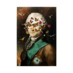KARE Glass Picture Noble Butterfly 100x150cm