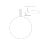 Pendant Lamp Grave White