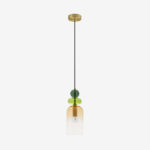 Pendant Lamp Murano Orange