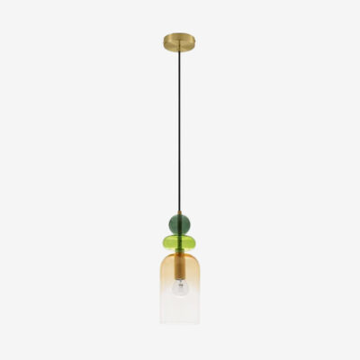 Pendant Lamp Murano Orange