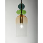 Pendant Lamp Murano Orange_1