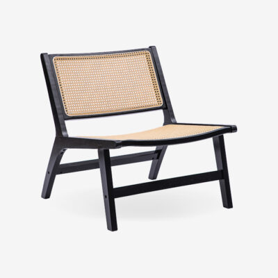 Armchair Merritt Black Rattan