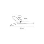Ceiling Fan Wood d132._1