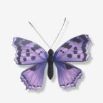 Deco Butterfly Purple 36cm