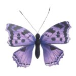 Deco Butterfly Purple 36cm (2)