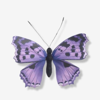 Deco Butterfly Purple 36cm