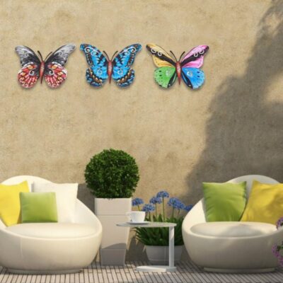 Deco Butterfly Purple 60cm (2)