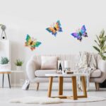 Deco Butterfly Purple 60cm (5)