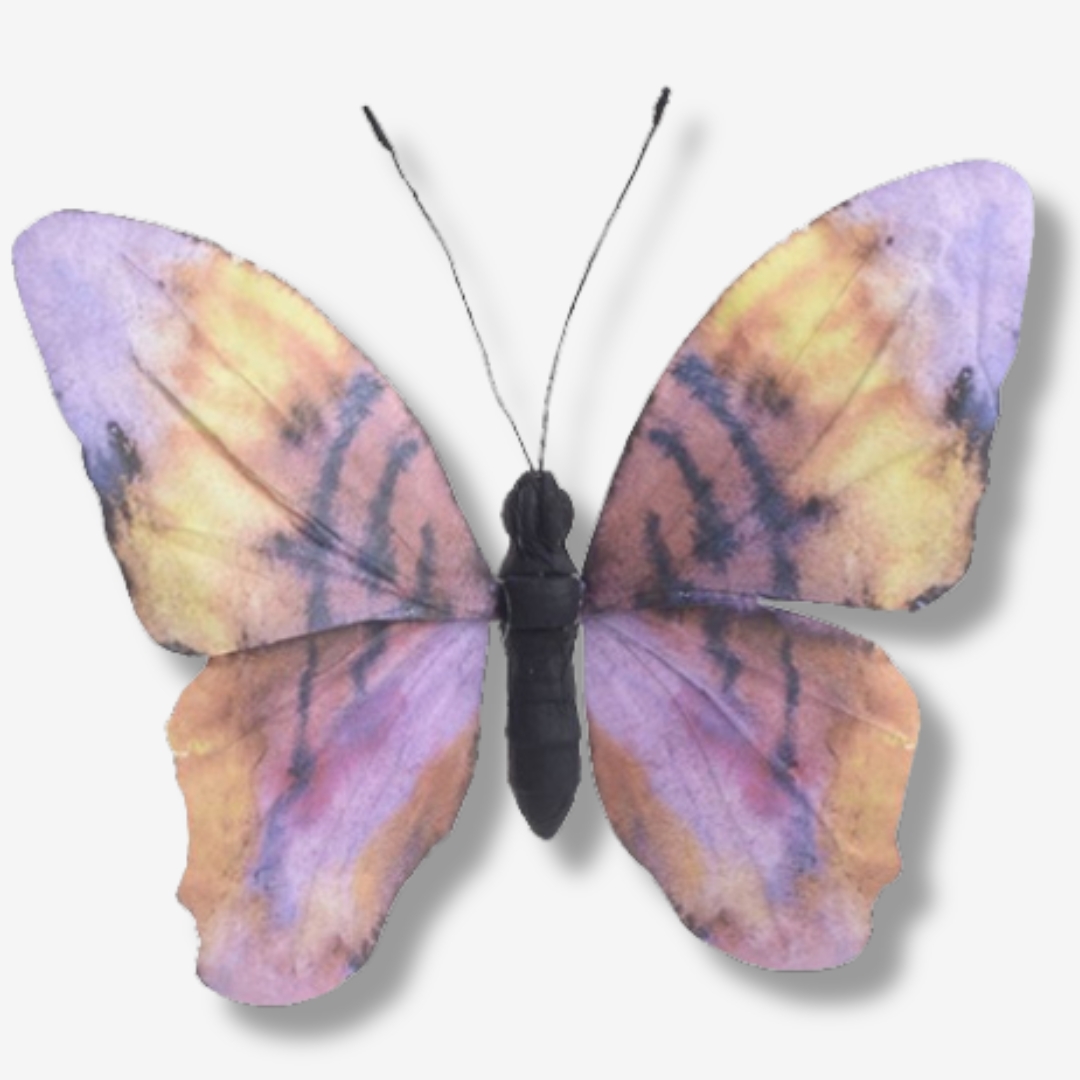 Deco Butterfly Purple 60cm