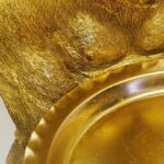 Deco Gorilla Gold 52cm (10)