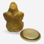 Deco Gorilla Gold 52cm (6)