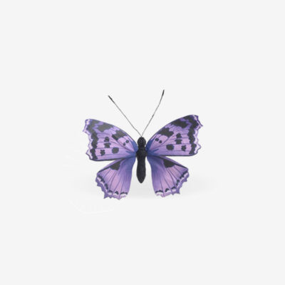 Deco Butterfly Purple Y36cm