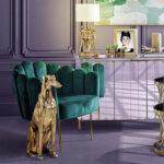 Deco Object Dog Gold_2