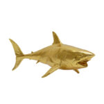 KARE Deco Figurine Shark Henry Gold 106cm