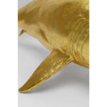 KARE Deco Figurine Shark Henry Gold 106cm - Image 12