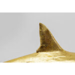 KARE Deco Figurine Shark Henry Gold 106cm