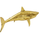 KARE Deco Figurine Shark Henry Gold 106cm - Image 9