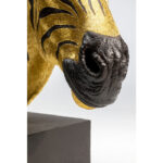 KARE Deco Object Zebra Gold 35cm