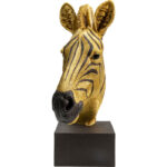 KARE Deco Object Zebra Gold 35cm - Image 3