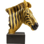 KARE Deco Object Zebra Gold 35cm - Image 4
