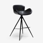 Bar stool gaia black