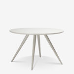 Dining Table Eclipse White Ø120cm