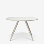 Dining Table Eclipse White Ø120cm (6)