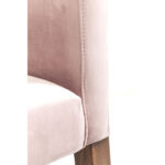 Kare Armrest Chair Mode Velvet Mauve 11