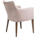 Kare Armrest Chair Mode Velvet Mauve 6