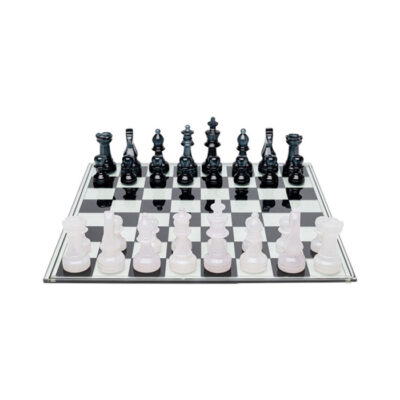 KARE Deco Object Chess Transparent 60x60cm
