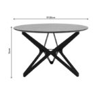 Round Table Calix Dark Grey D120cm_3