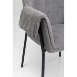 Chair with armrest bess grey (12)