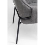 Chair with armrest bess grey (15)