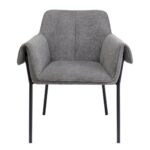 Chair with armrest bess grey (6)