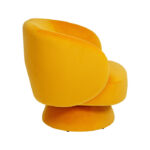KARE Swivel Armchair Orion Yellow_2